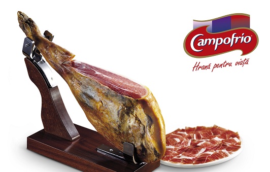 CAMPOFRIO JAMBON SERRANO + SUPORT + CUTIT 7 KG