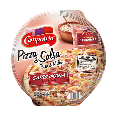 CAMPOFRIO PIZZA CARBONARA 360G